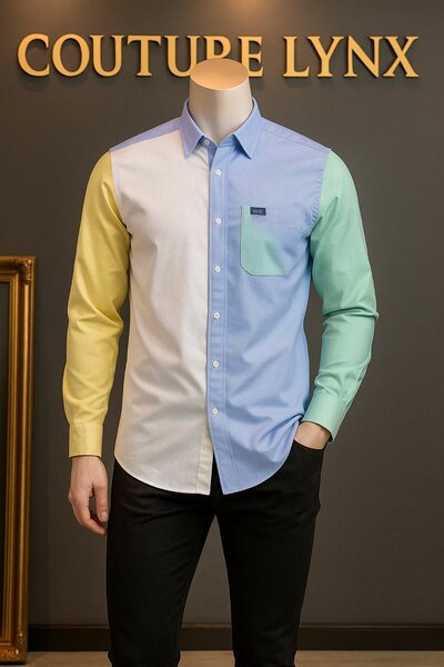 Chemise Multicolore Élégante