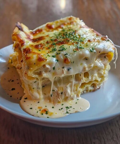 Lasagne crémeuse au fromage
