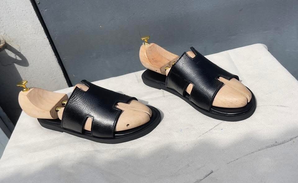 Sandales en cuir élégantes