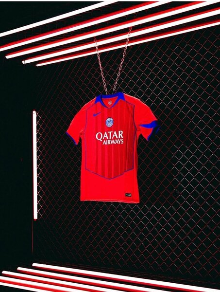 Maillot PSG Rouge Officiel