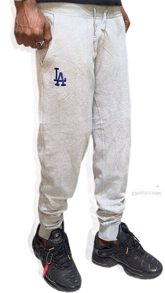 Jogging en molleton homme gris