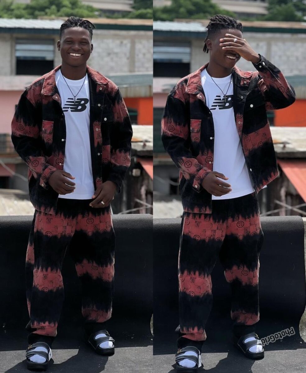 Ensemble Denim Tie-Dye Homme