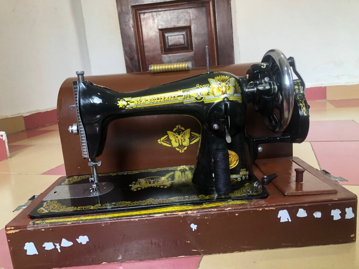 Butterfly sewing machine