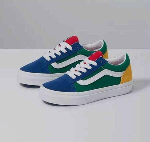 Vans multicolores tendance