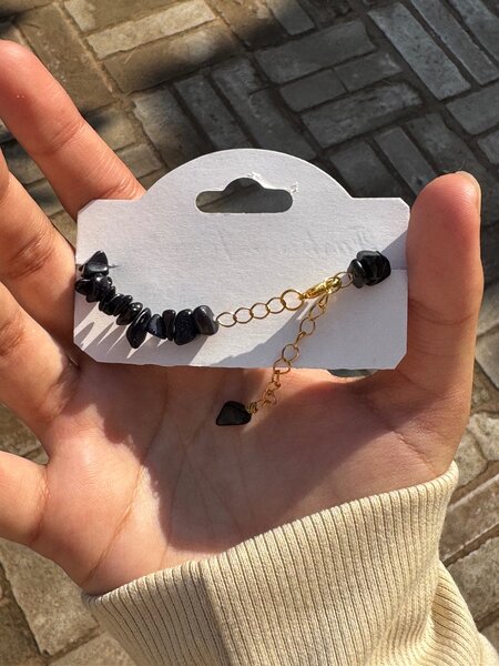 Black Crystal Bracelet