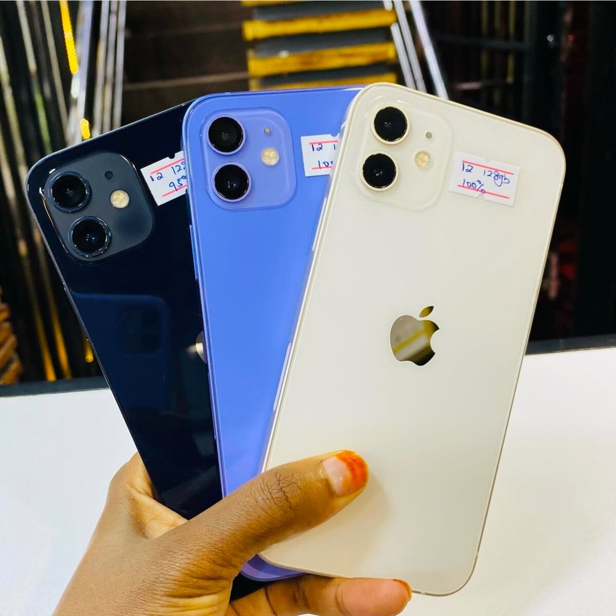 iPhone 12 64gig available swap is allowed