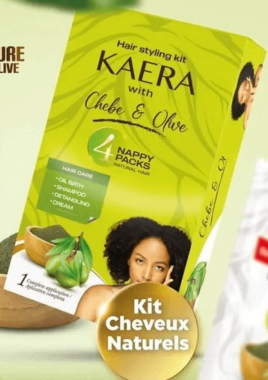 Kit de soins capillaires KAERA Chebe & Olive