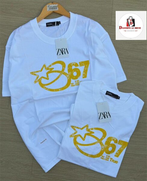 T-shirt ZARA homme et enfant 367