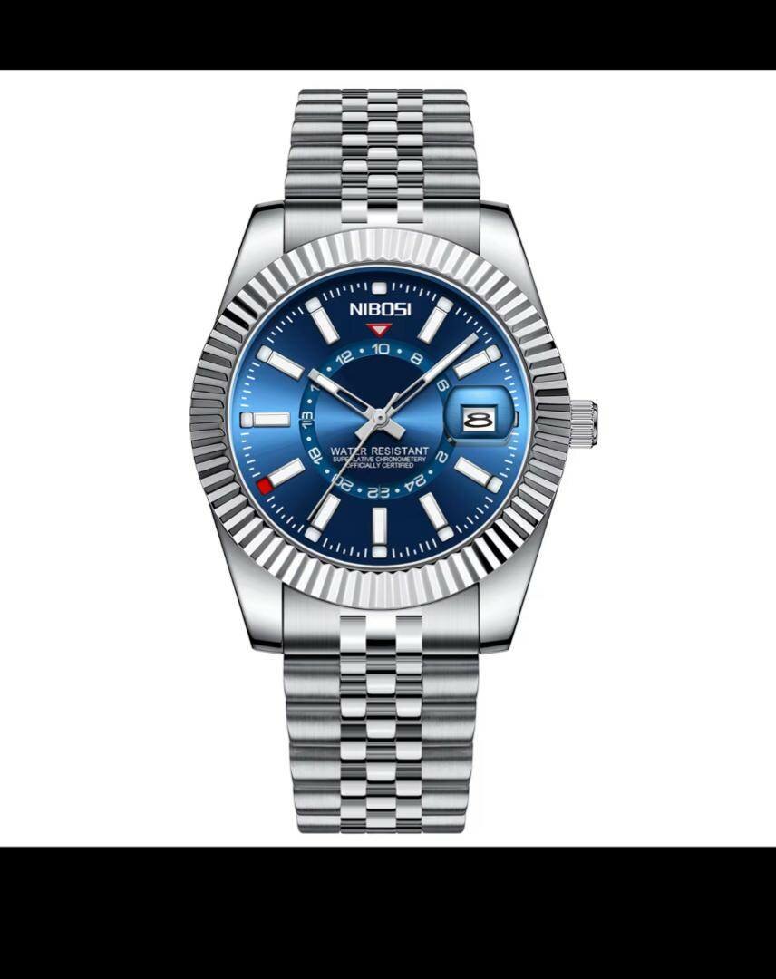 Montre NIBOSI en Acier pour Homme