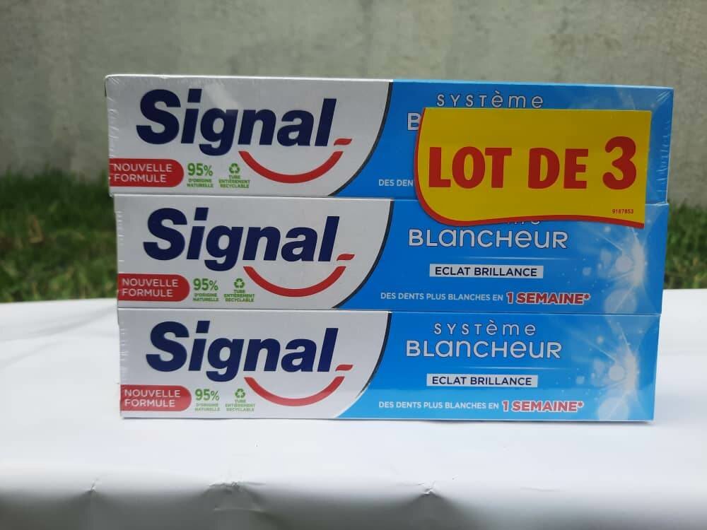 Pack de Dentifrice Signal et Oral-B