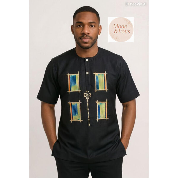 Chemise africaine homme élégante