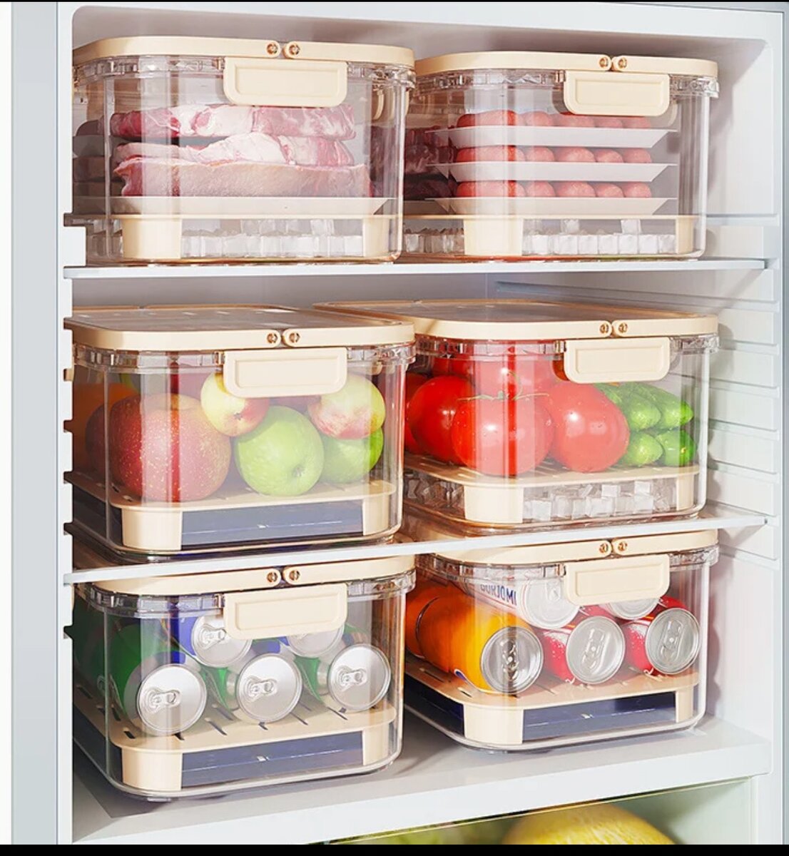 Acrylic fridge  bowls