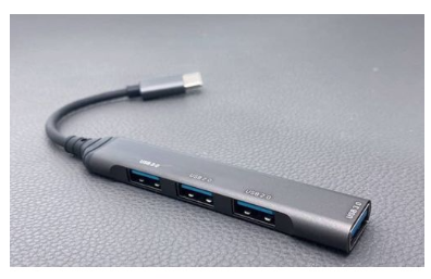 Adaptateur D'extension Type-C Vers USB 4 Ports 3.0 Et 2.0