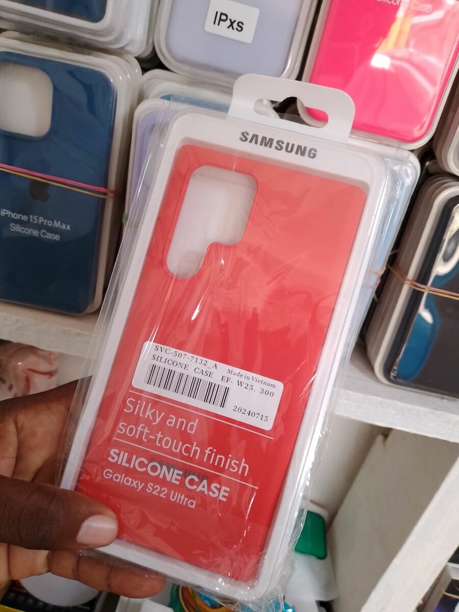Étui Silicone Samsung S22 Ultra
