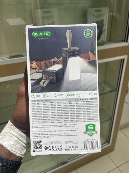 Power Bank Gerlax 40000mAh