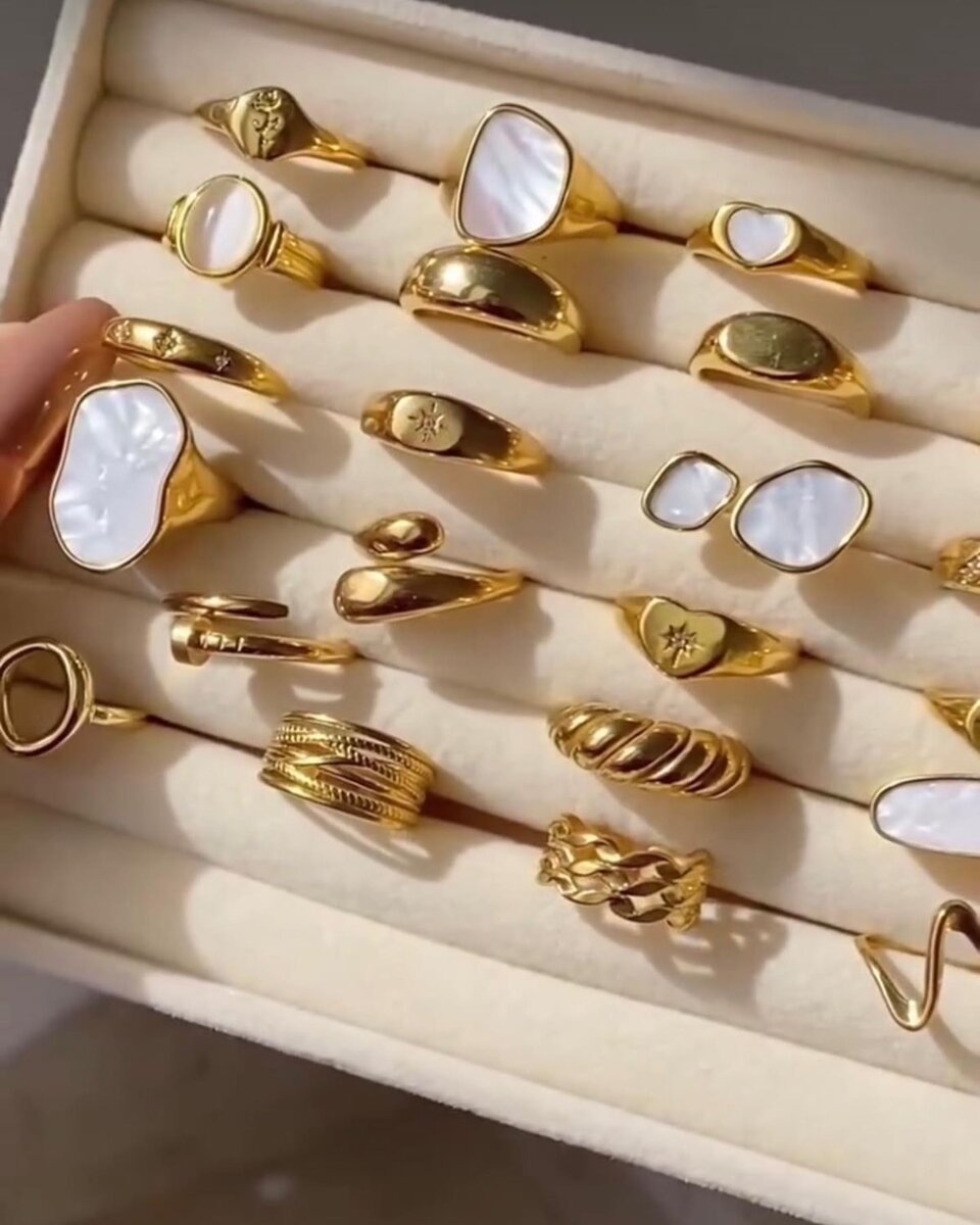 Bague élégante en or pour femmes