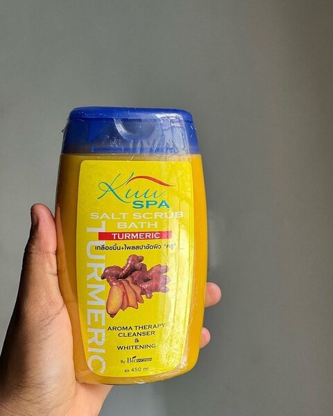 Xusa Sea Salt Scrub Turmeric