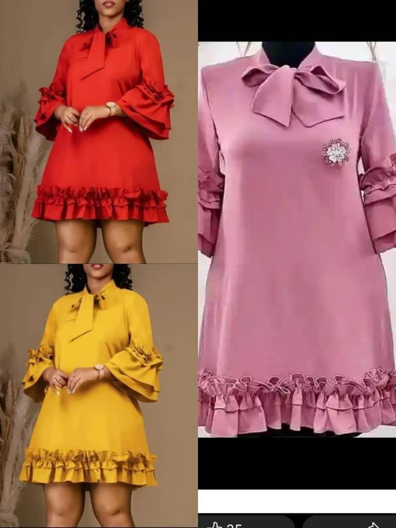 Ladies straight dress