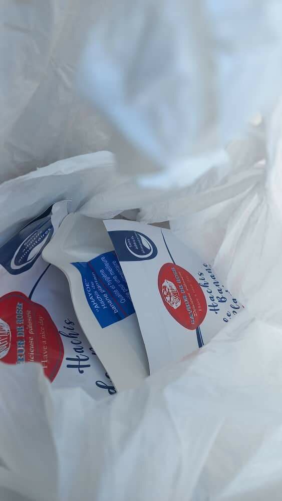 Hachis de banane 3G paquets