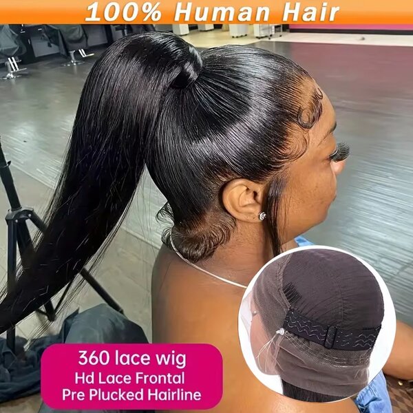 Perruque en dentelle humaine