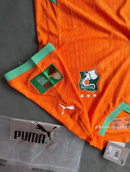 Maillot Foot Puma Orange CIV