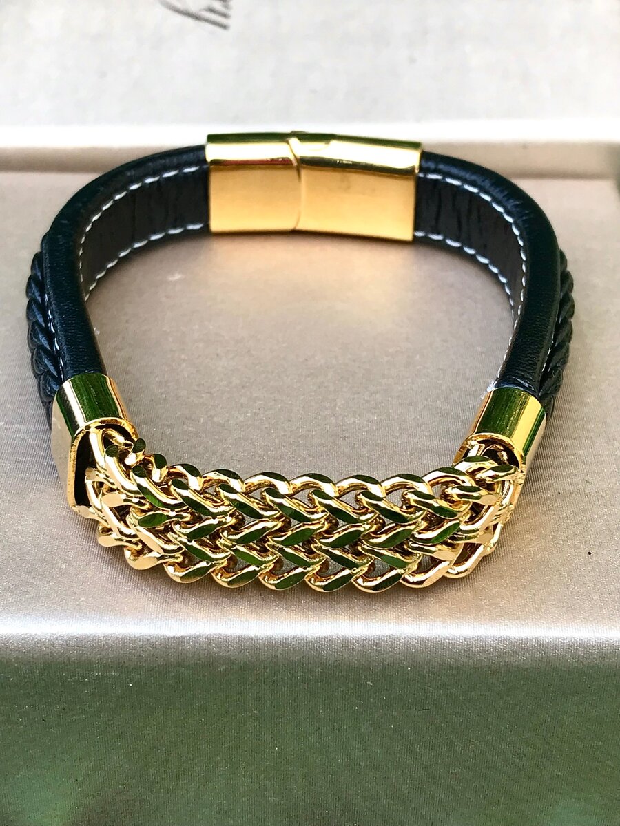 Solid Male Bracelets