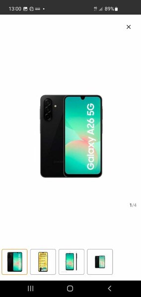 Samsung Galaxy A26 5G Noir