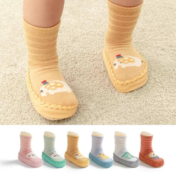 Chaussons bébé antidérapants