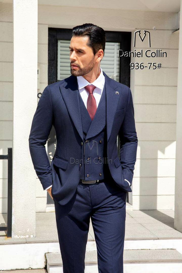 QUALITY DANIEL COLLIN 3PCS SUIT AVAILABLE IN 30/46 32/48 34/