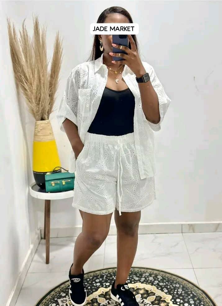 Ensemble short femme chic et confortable