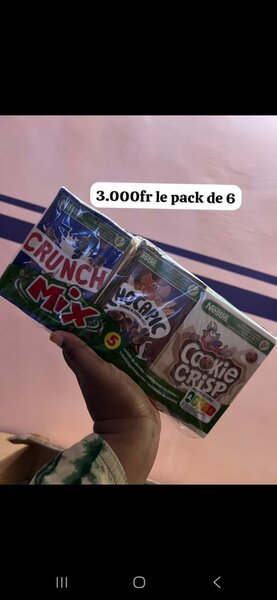 Pack Céréales Mix 6x