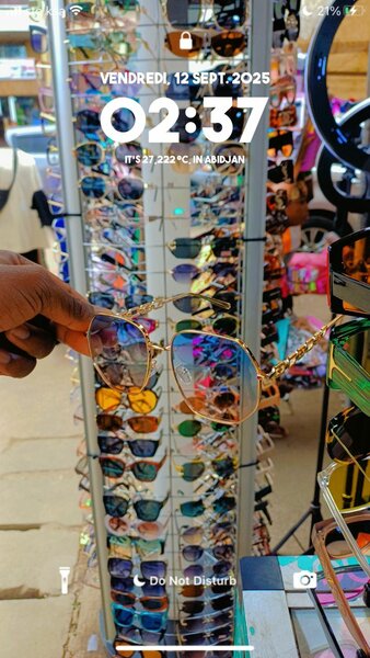 Lunettes de soleil élégantes