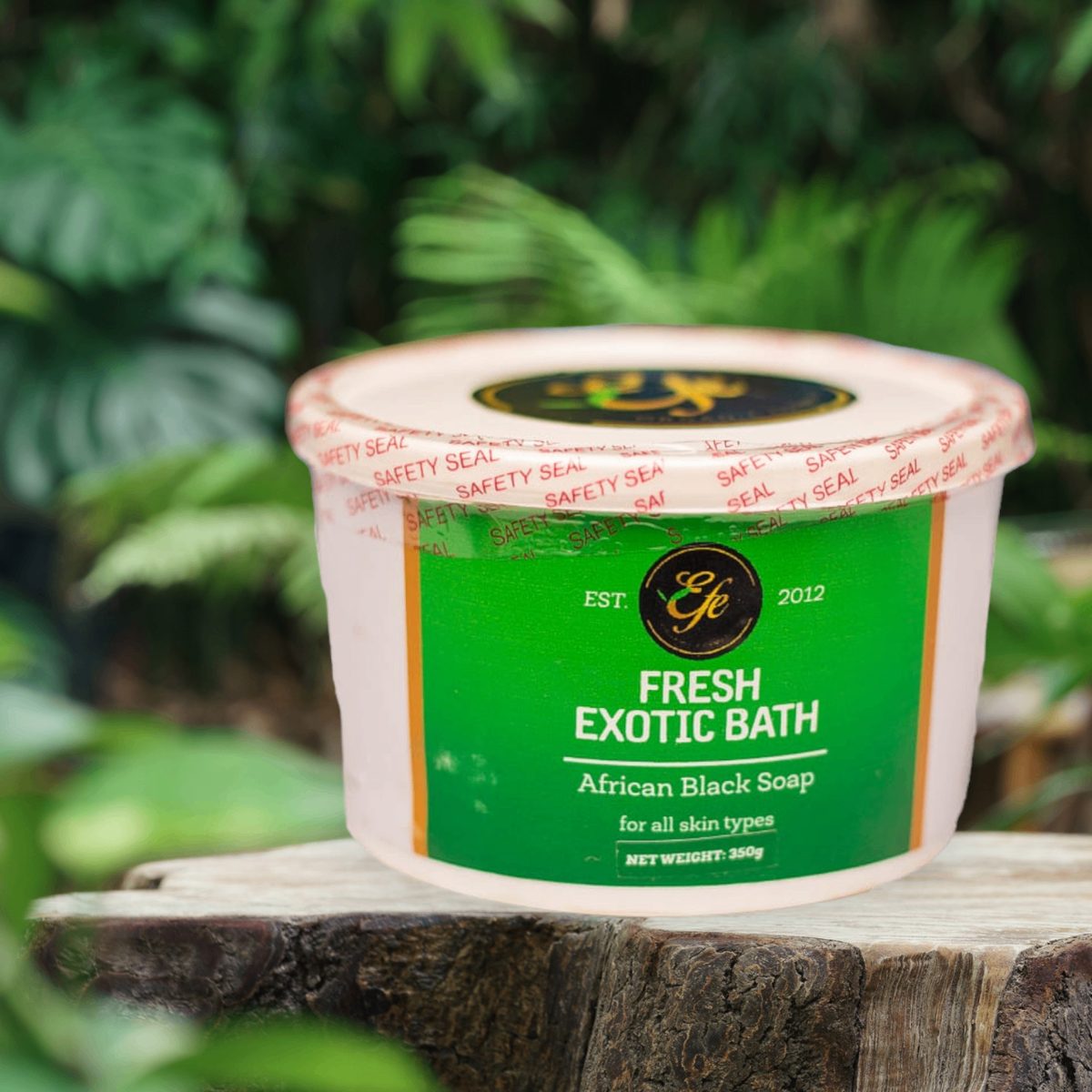 Lemon Blast African Black Soap Bath Paste 350g