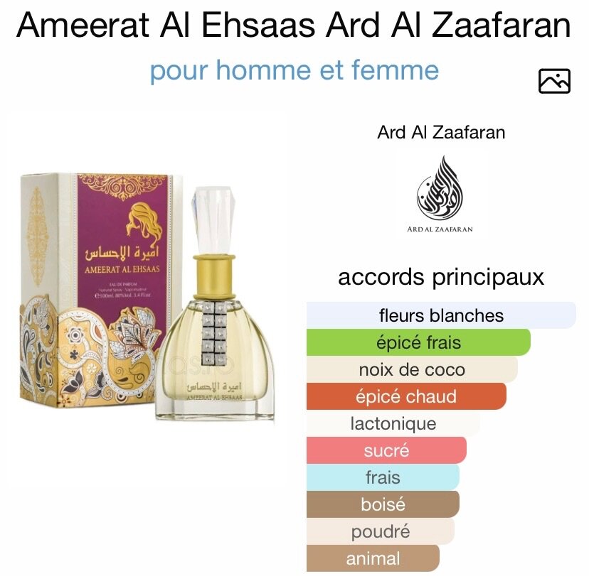 Ameerat Al Ehsaas Parfum