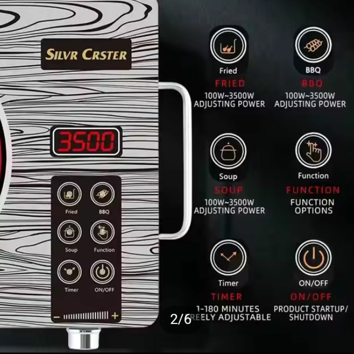 Silver Crest Ceramic Cooker