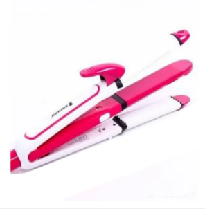 Shinon Sh-8088 3 in 1 Hair Styling Machine -straightener curler crimper