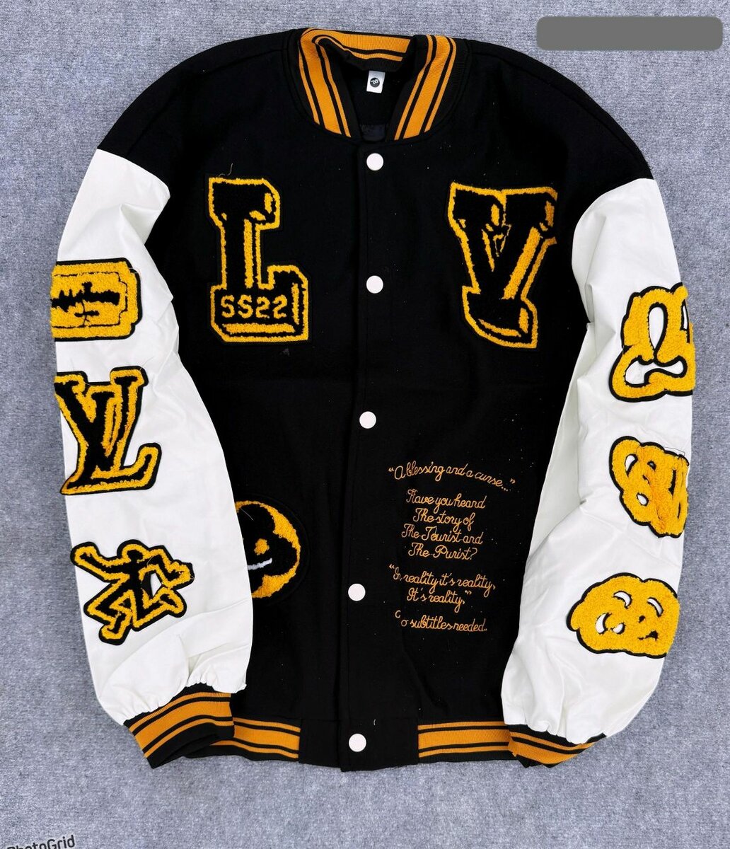 Blouson universitaire homme