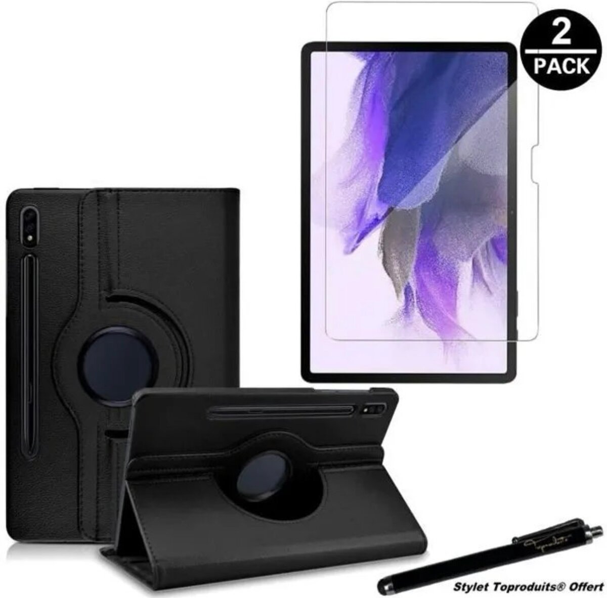 Etui compatible Samsung Galaxy Tab S7 FE 12.4 SM-T730