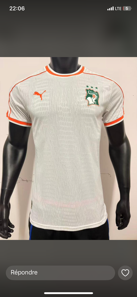 Maillot Équipe Côte d'Ivoire