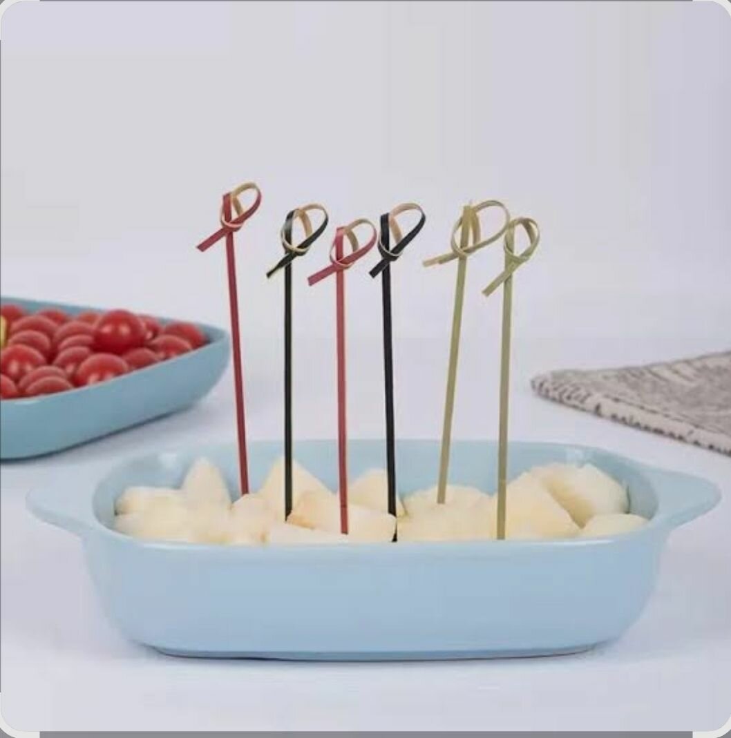 Brochettes apéritives en bambou