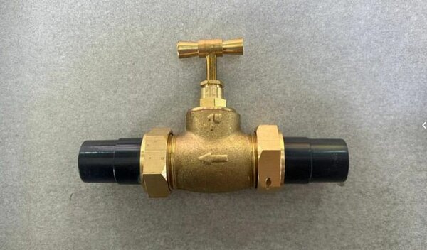 Vanne d'arrêt sodeci