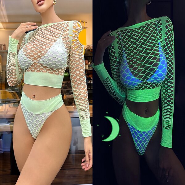 Glow in the dark lingerie