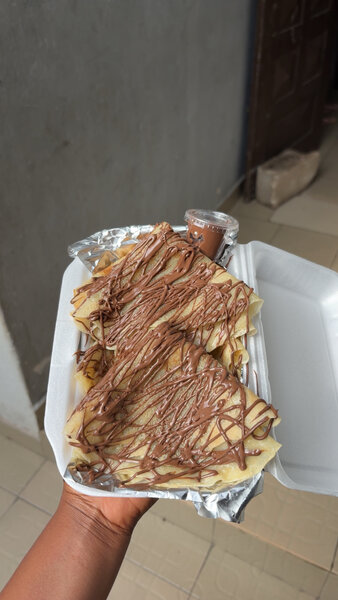 Crêpes gourmandes au chocolat