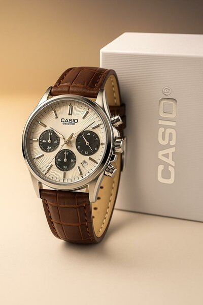 Montre chronographe Casio élégante
