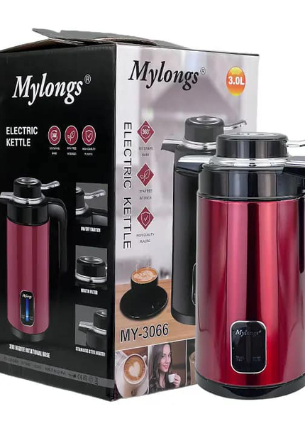 Thermos électrique 3L rouge