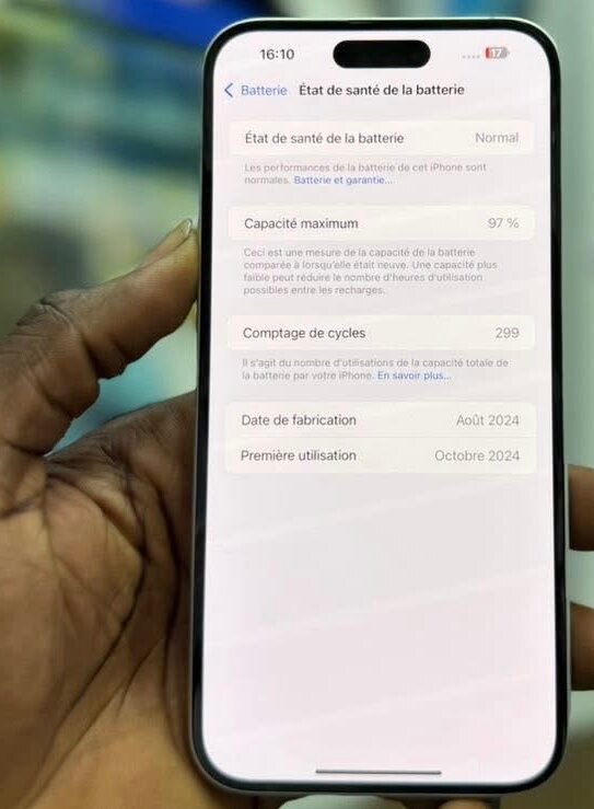 iPhone 16 Plus 128Go Blanc