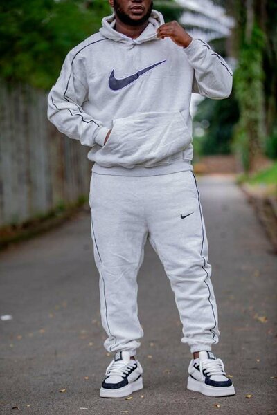 Survêtement Nike gris homme
