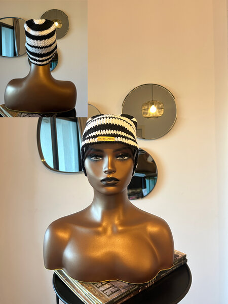 Bonnet Rayé Fait Main