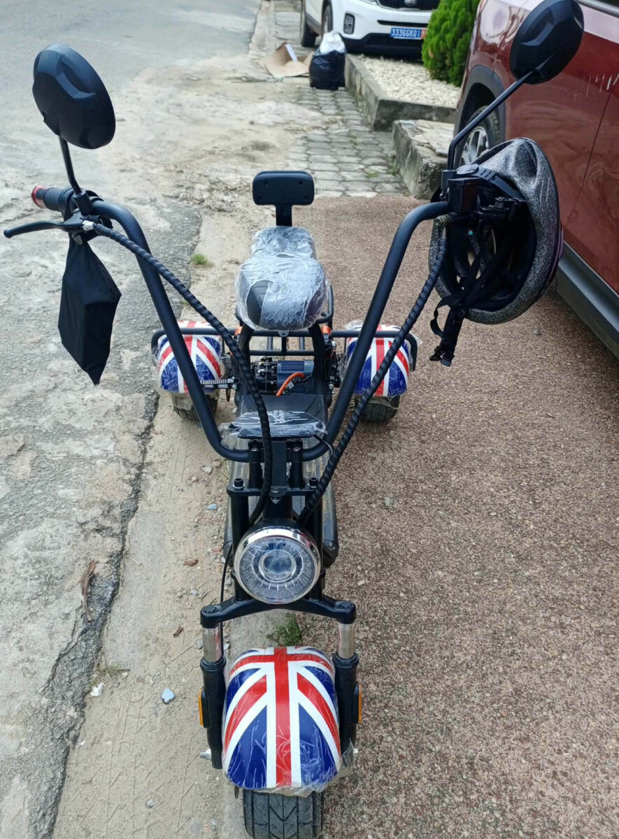 Tricycle électrique pliant Union Jack