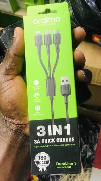 Câble 3 en 1 Oraimo rapide